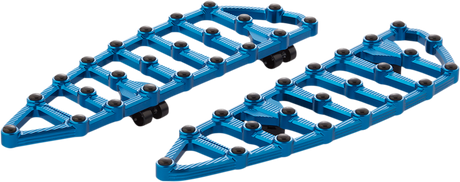 ARLEN NESS MX Driver Floorboards - Blue 410-009
