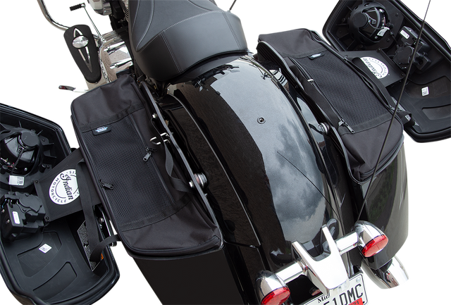 Drag Specialties Seats Indian Saddlebag Liners 3501-1646 - Perfect Fit for Indian Hard Saddlebags