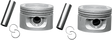 Drag Specialties Evolution Piston 750741-BX-LB1 for Harley-Davidson Touring and Softail Models