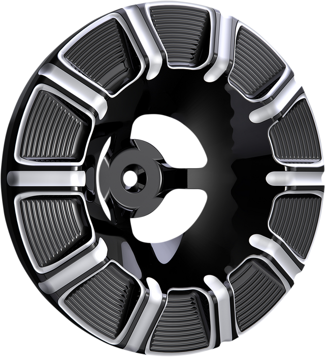 ARLEN NESS Velocity Air Cleaner Cover - 10-Gauge - Chrome 601-001