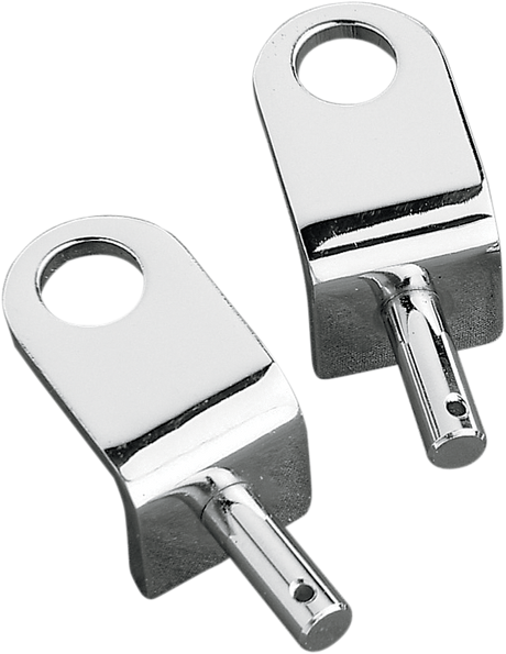 DRAG SPECIALTIES Chrome Mounting Bracket for Solo Seats - Universal Fit for Motorcycles, Part 902004-BULK