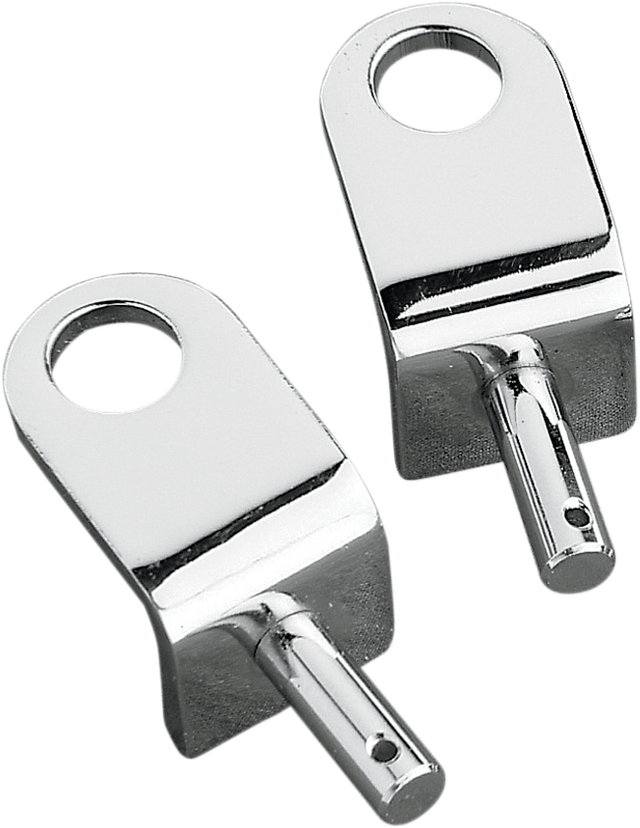DRAG SPECIALTIES Chrome Mounting Bracket for Solo Seats - Universal Fit for Motorcycles, Part 902004-BULK