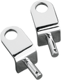 DRAG SPECIALTIES Chrome Mounting Bracket for Solo Seats - Universal Fit for Motorcycles, Part 902004-BULK