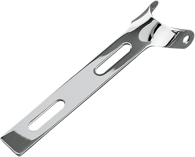 Drag Specialties Universal Seat Bracket with Chrome Finish - Fits Custom Rigid, FXST, and FLST Frames, Part No. 902012-BULK
