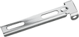 Drag Specialties Universal Square End Chrome Seat Bracket (Part No. 902013-BULK) for Harley-Davidson Rigid and FXST/FLST Models