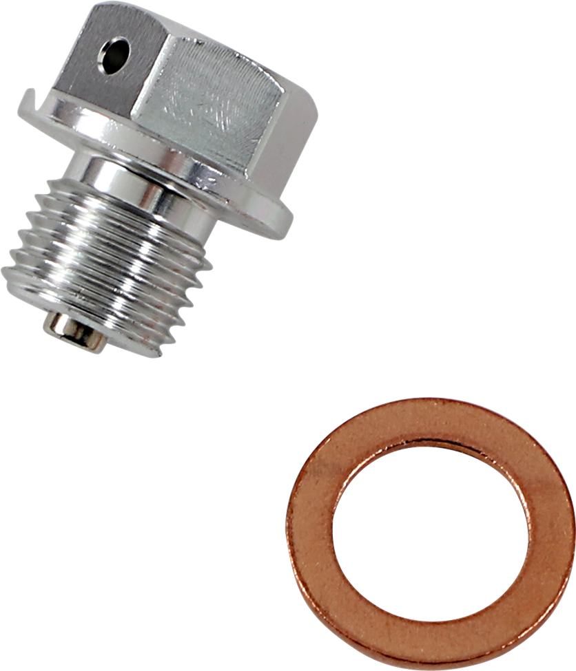 MOOSE OFFROAD Magnetic Drain Plug for Suzuki T14-3081S - Vehicle Fitment: Suzuki models