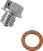 MOOSE OFFROAD Magnetic Drain Plug for Suzuki T14-3081S - Vehicle Fitment: Suzuki models