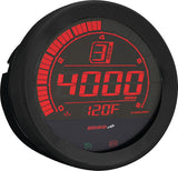 KOSO Digital Gauge Cluster with 4-inch Speedometer and Tachometer for Harley-Davidson FLHTC and FLHTCU (2004-2013)