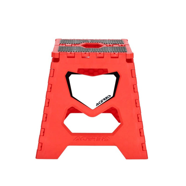 Acerbis Folding Bike Stand - Red/Black for Mountain and Road Bikes