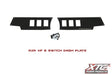 XTC Power Products SP-6SW-RZR 6-Switch Mounting Plate for Polaris RZR Models