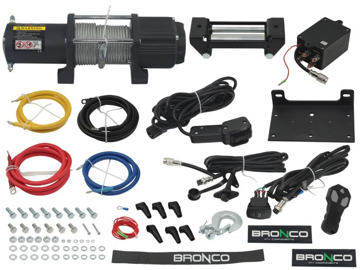 WINCH 5,000 LBS WIRELESS TYPE, STEEL WIRE