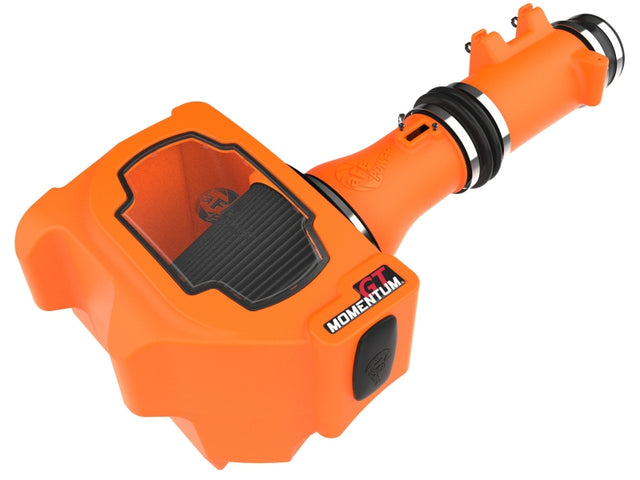 aFe Momentum GT Orange Edition Cold Air Intake System with Black Pro 5R Filter for RAM 1500 (DT), Jeep Wagoneer, Grand Wagoneer 2025 3.0L Turbo Diesel