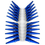 12 x 1.25mm Extended Spike Lug Nuts (60 Degree Taper Seat) | 50 Caliber Racing