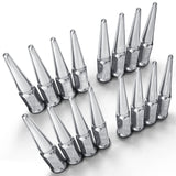 12x1.5mm Extended Spike Lug Nuts - 60 Degree Taper Seat