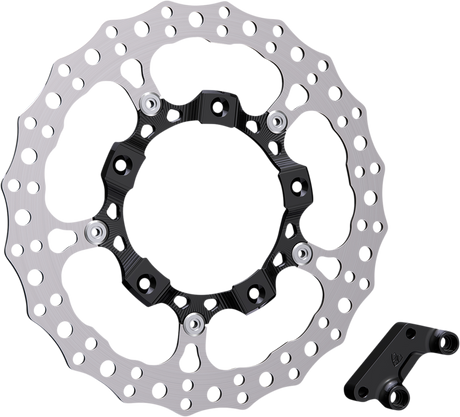 ARLEN NESS Rotor 14" - Front Left - Black 300-000