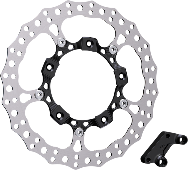 ARLEN NESS Rotor 14" - Front Left - Black 300-000