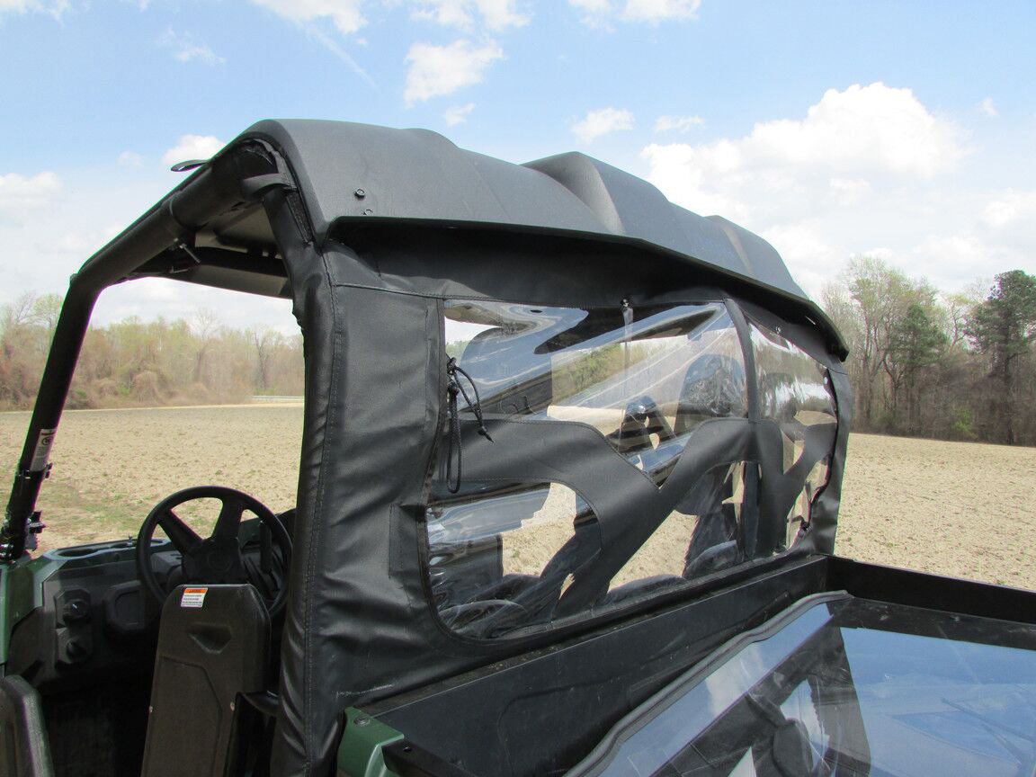 Seizmik Soft Rear Dust Panel with Window for Yamaha YXM700 Viking (2014-2017 Models)