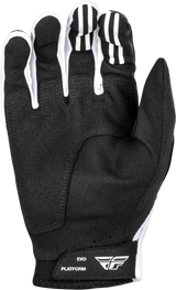 Fly Racing Evolution DST Gloves Black/White - Premium Race Gloves for Motorcycle and ATV Riders