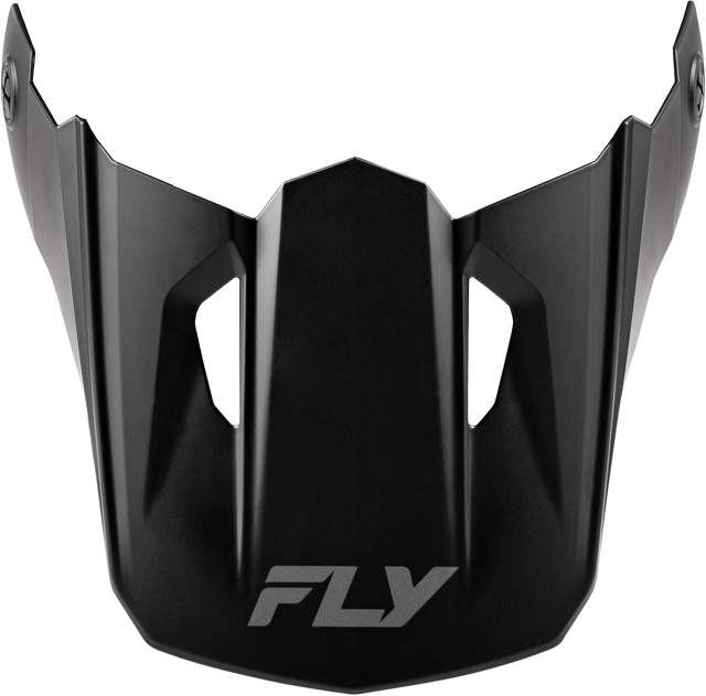 Fly Racing Kinetic Solid Helmet Visor Matte Black for XS/S Sizes