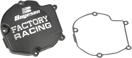 Boyesen Kawasaki KX125 SC-11AB Ignition Cover - Black | Protects Engine Components