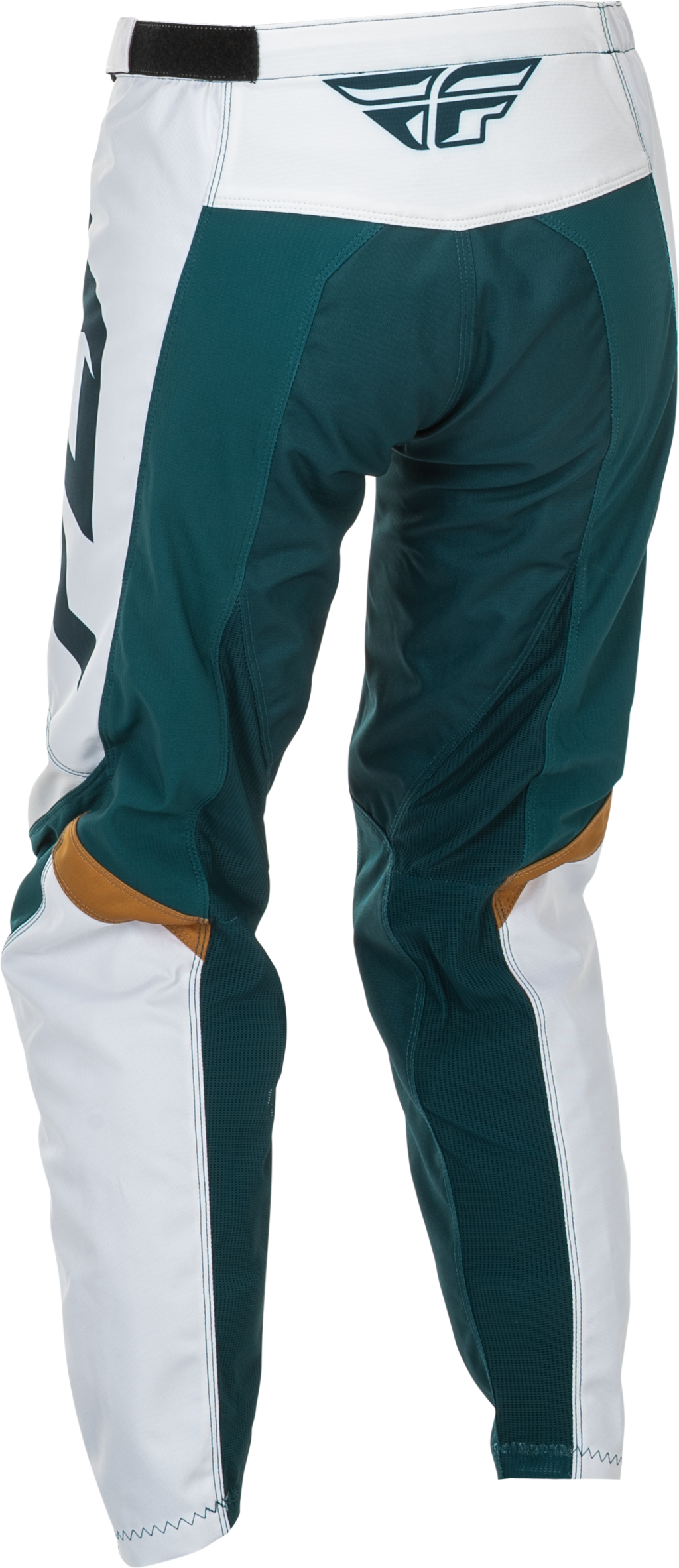 Fly Racing Women's F 16 Pants Teal/White/Gold Size 05/06 - Durable Motorcycle Riding Gear for Honda, Yamaha, Kawasaki, Suzuki, and Harley-Davidson
