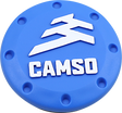 CAMSO Hub Cap Assembly - Blue - 4 Pack 7017-00-7150