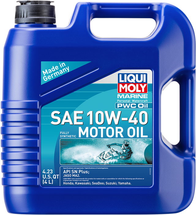 LIQUI MOLY Marine 4T Engine Oil - 10W-40 - 4 liter 20530