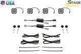 Diode Dynamics Stage Series LED Bed Light Kit for Toyota Tacoma- White Diffused