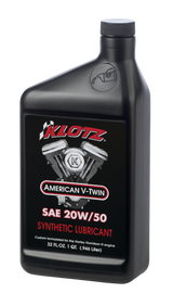 Klotz KH-2050 Synthetic Lubricant 20W50 for Harley Davidson Road King (1994-2003)