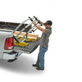 AMP Research BedXtender HD Max U-Shape for Ford F-250/F-350 Super Duty (Excl. SuperCrew) - Silver