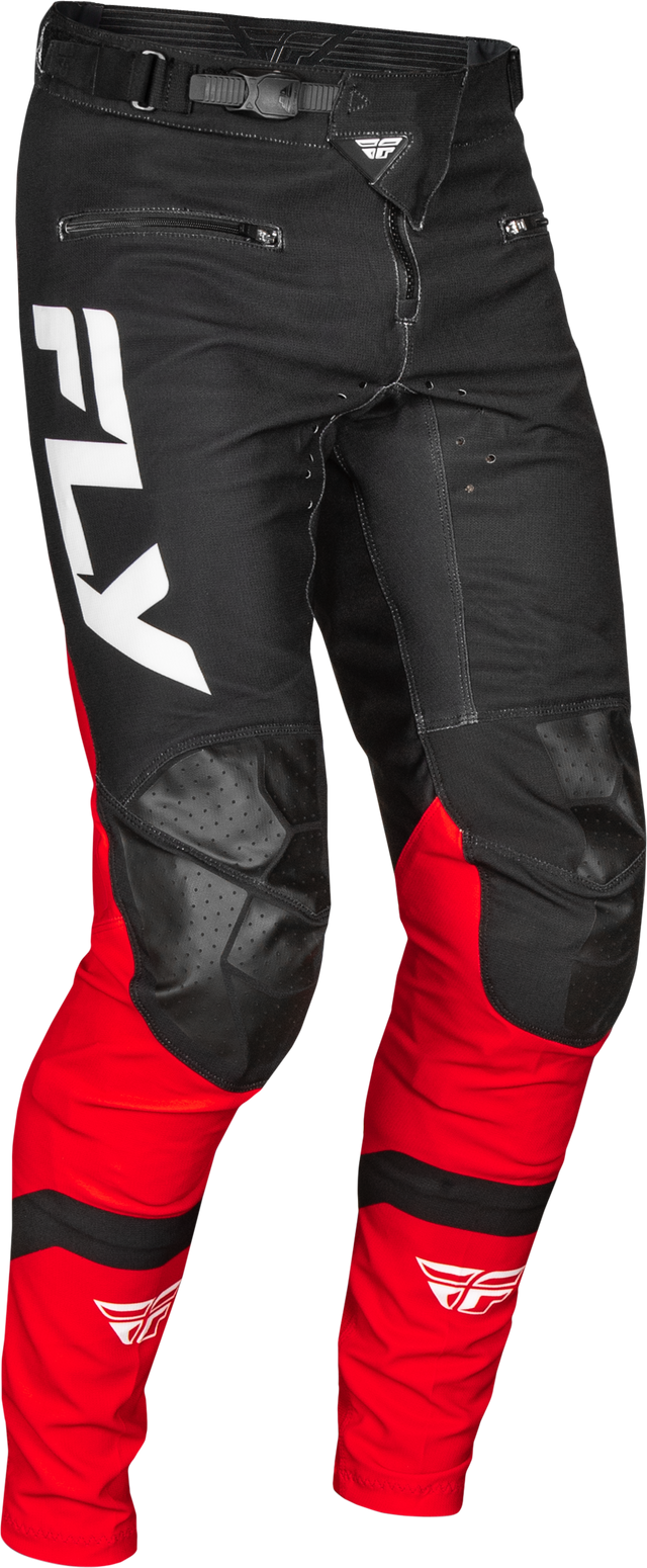 Fly Racing Rayce Bicycle Pants for BMX & Mountain Biking - Size 24, Red/Black/White