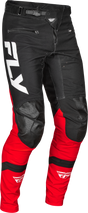 Fly Racing Rayce Bicycle Pants for BMX & Mountain Biking - Size 24, Red/Black/White