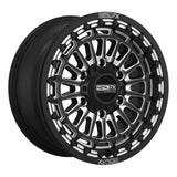 Delta 6R Beadlock Wheel (Satin Black Contrast Cut) | Metal FX Offroad
