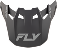 Fly Racing Formula CC Objective Visor Matte Black/Grey for Off-Road and Motocross Bikes