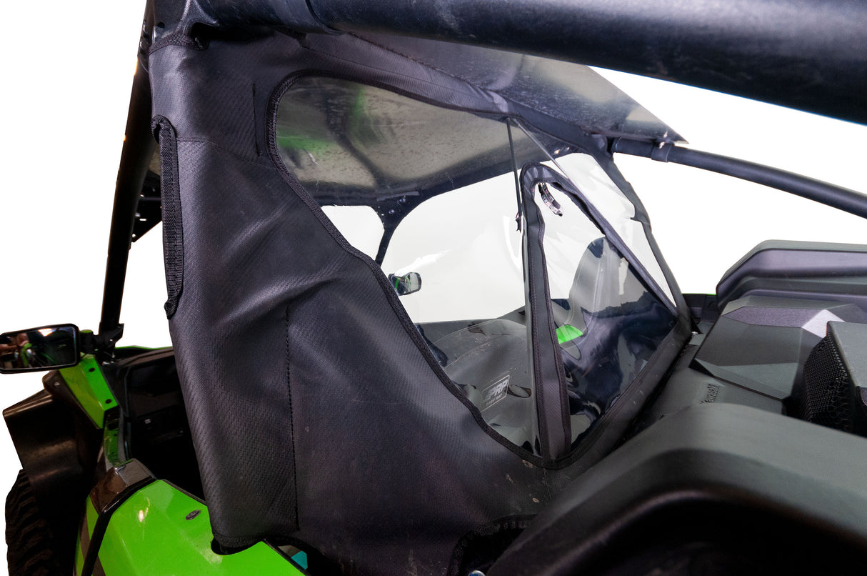 Seizmik Rear Dust Panel with Window for Kawasaki KRX 1000 Teryx - Part 50-04029KIT