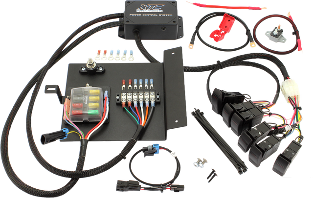 XTC Power Products Plug N Play Power Control with 6 Switches for Trucks and SUVs (Part Number: PCS-64-HT)