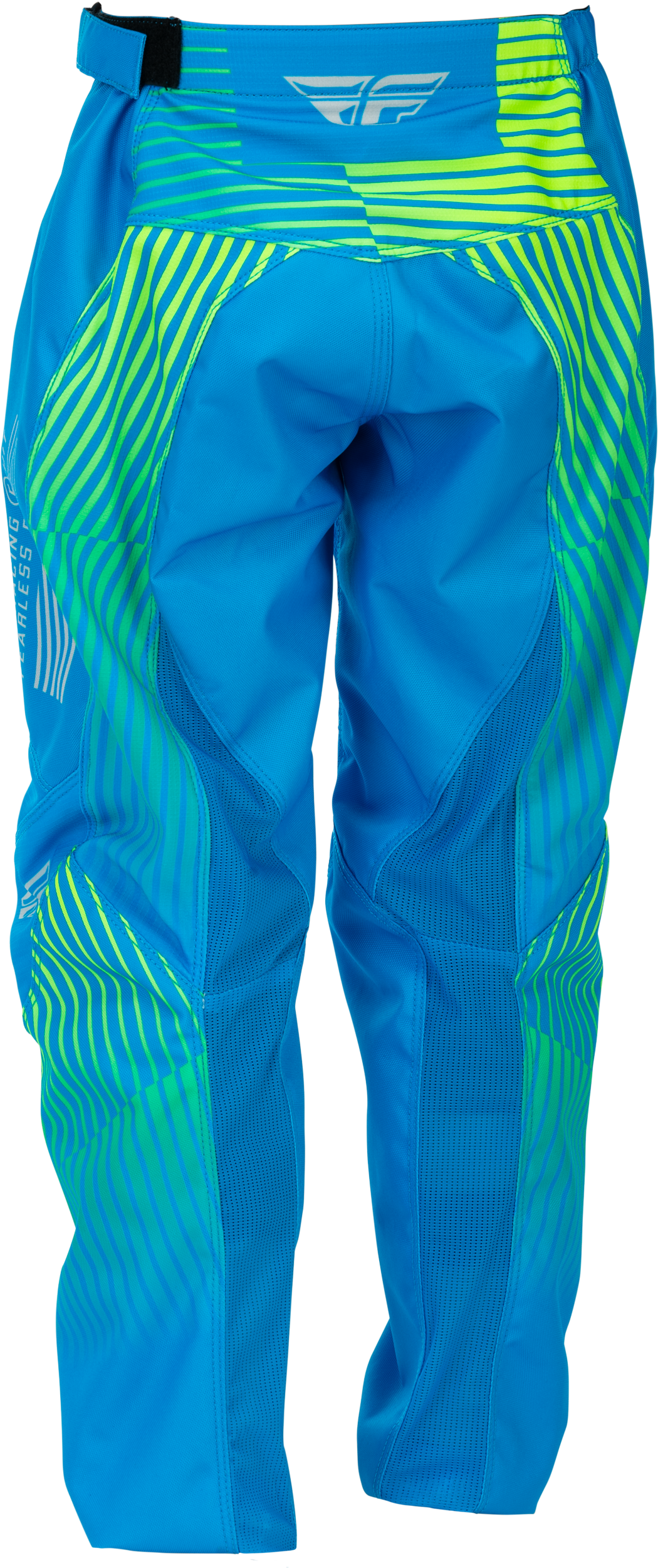 Fly Racing Youth F 16 Pants Blue/Hi Vis Size 24 – Durable Motorcycle Riding Pants with Mesh Comfort Liner and Adjustable Fit for Off-Road and Motocross Vehicles