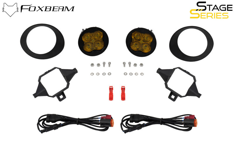 Diode Dynamics SS3 Sport Type TS Kit - ABL White SAE Fog