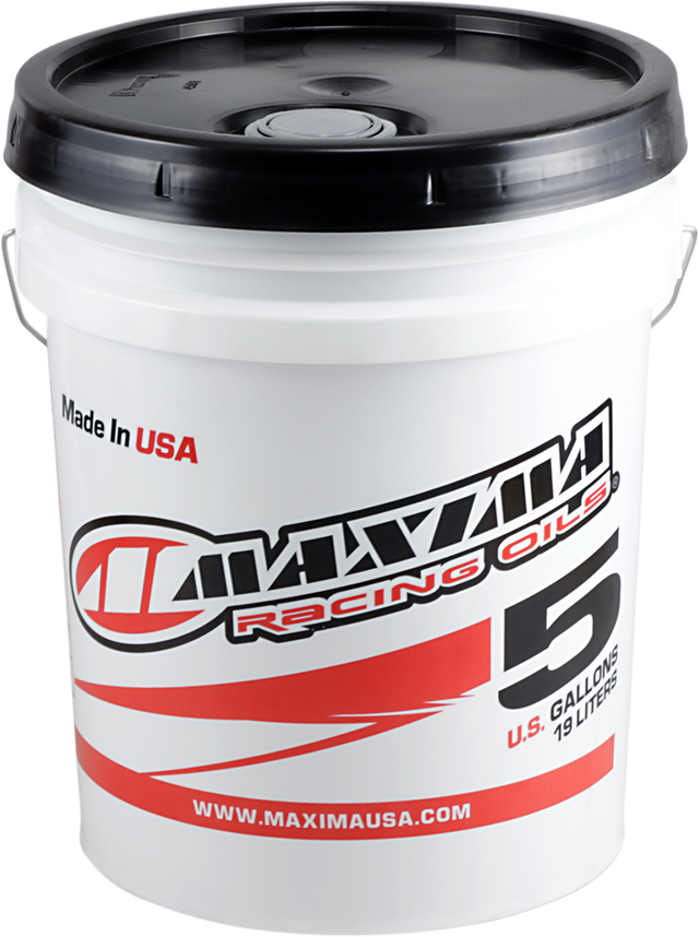 MAXIMA RACING OIL SynBlend Semi-Synthetic Oil - 10W-40 - 5 U.S. gal - Bucket 34505B
