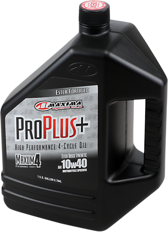 MAXIMA RACING OIL Pro Plus+ 4T Oil - 10W-40 - 1 U.S. gal. 30-029128