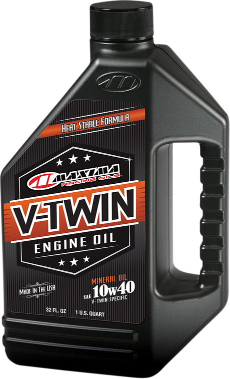 MAXIMA RACING OIL V-Twin Oil - 10W-40 - 1 U.S. quart 30-05901