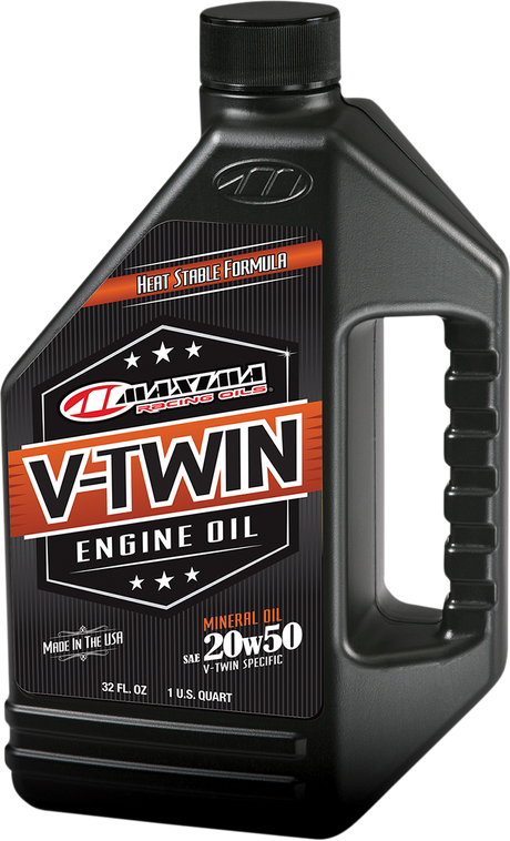 MAXIMA RACING OIL V-Twin Oil - 20W-50 - 1 U.S. quart 30-06901