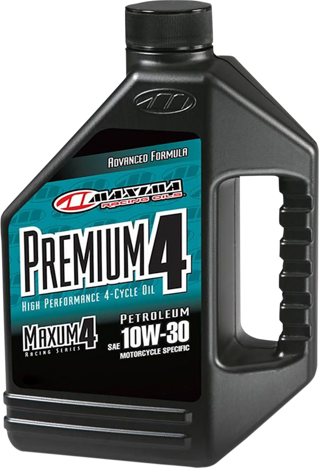 MAXIMA RACING OIL Premium High Performance Mineral 4T Engine Oil - 10W-30 - 1 US gallon 30-209128