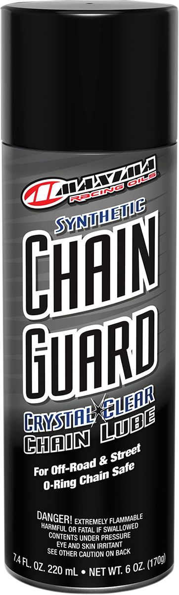 MAXIMA RACING OIL Synthetic Chain Guard Lube - 6 oz. net wt. - Aerosol 77908