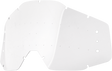 100% Speedlab Vision System Lens with Holes - Clear by 100%, Part 51021-010-01, Compatible with Motorcycle Helmets