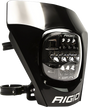 RIGID Adapt Xe Number Replacement Plate in Black for Select Vehicles