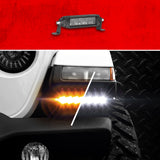 XK GLOW 6-Inch Razor Light Bar Fog Strobe Combo for Trucks and SUVs - Part Number XK064006-FS