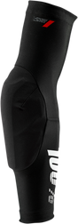 100% Teratec Elbow Guards Large - Black | Compatible with ATV, Dirt Bike, Motocross, Off-Road Vehicles