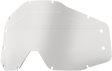 100% Accuri/Strata Forecast Junior Lens with Bumps - Clear - Part 59030-00001 for Off-Road and Mountain Bike Helmets