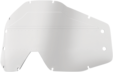 100% Accuri/Strata Forecast Junior Lens with Bumps - Clear - Part 59030-00001 for Off-Road and Mountain Bike Helmets